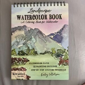 Landscape Watercolor Book